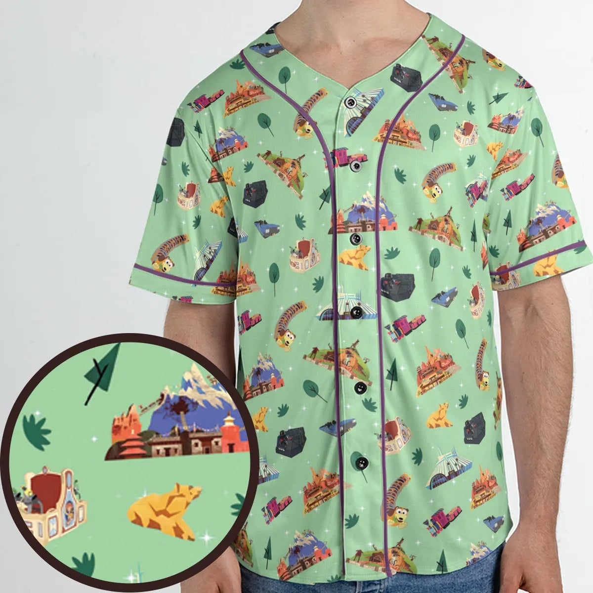 Unisex Baseball Jersey - JB45D6VT