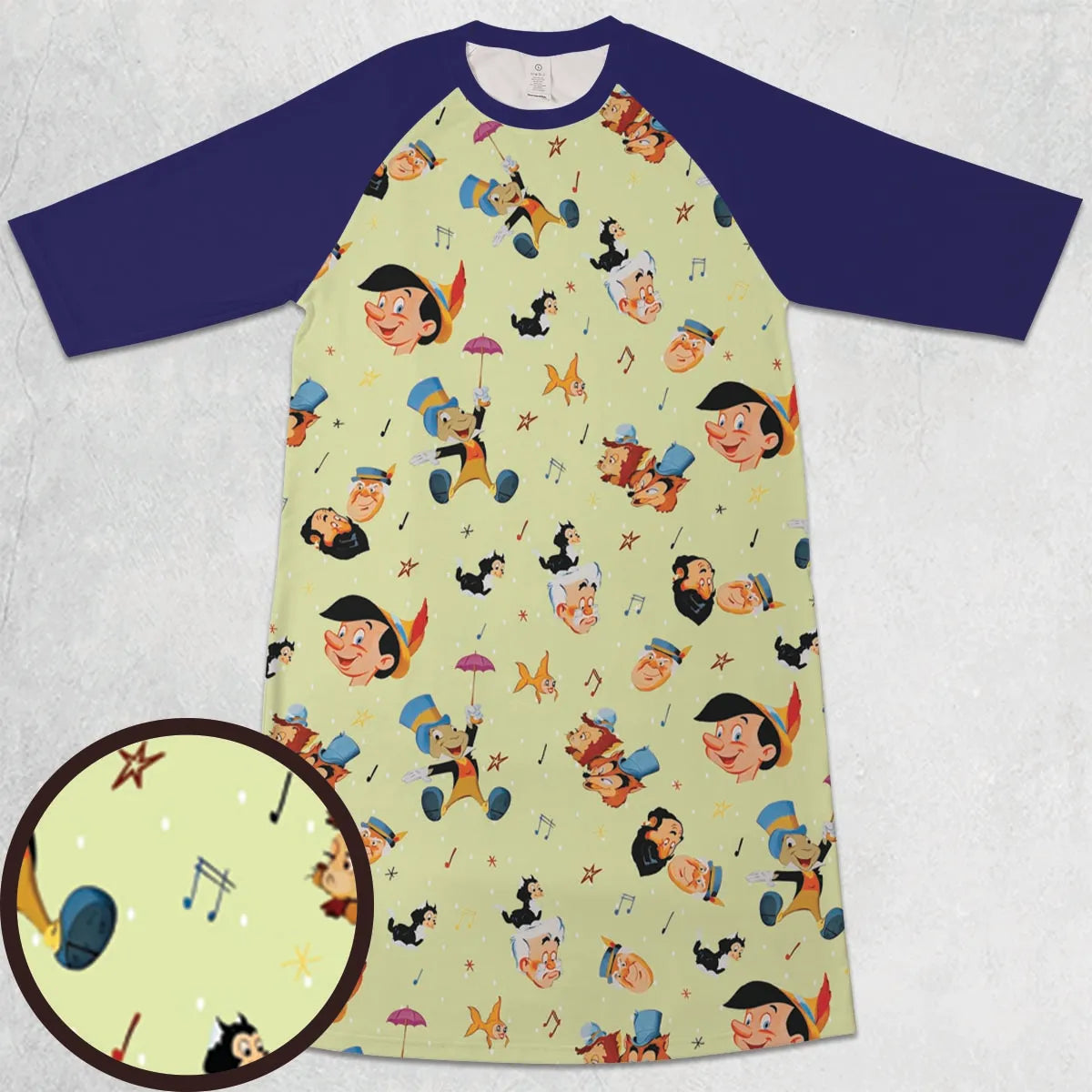 3/4 Sleeve Raglan Dress - 1KW4B5ZJ