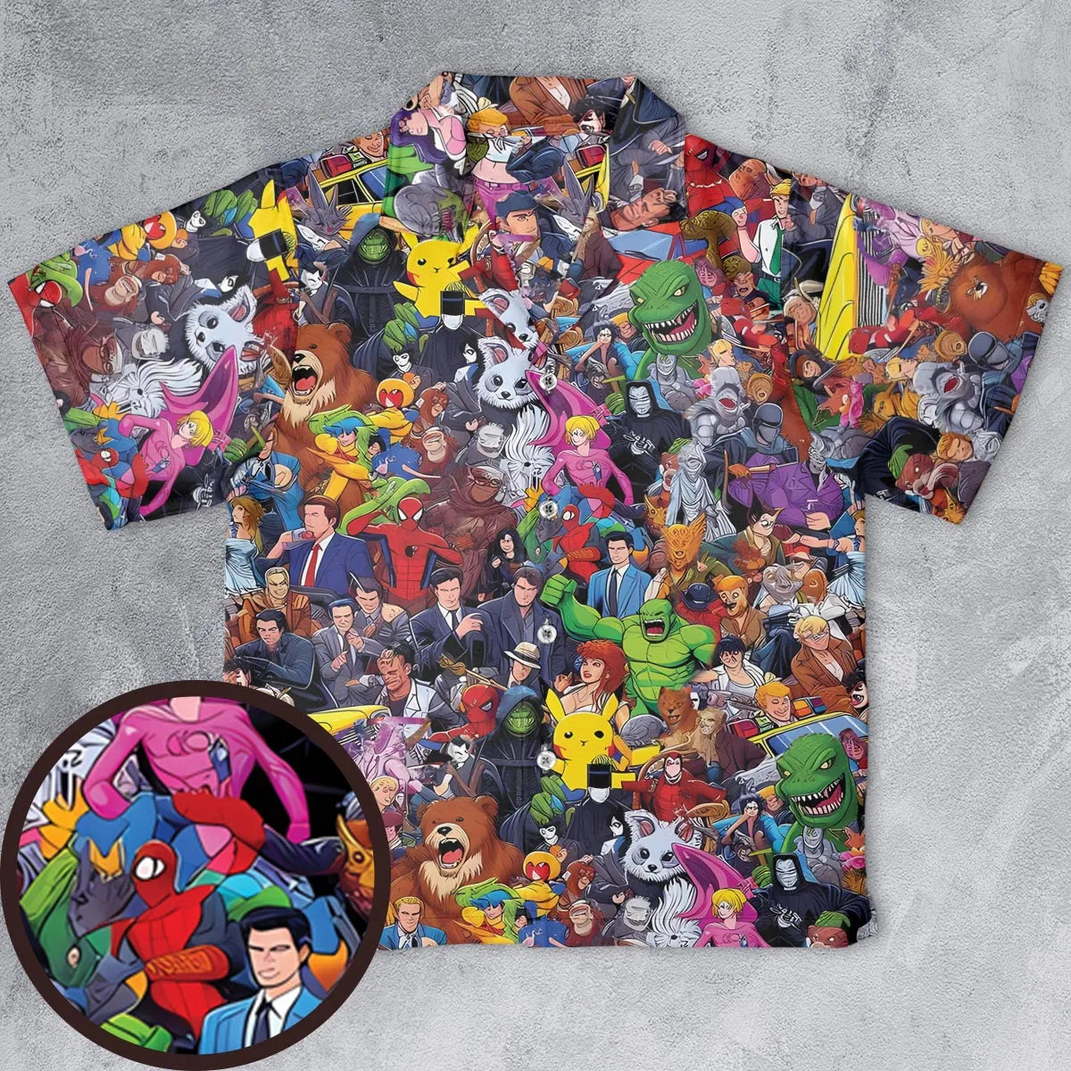 Youth Hawaiian Shirt - 8C7BXFPR