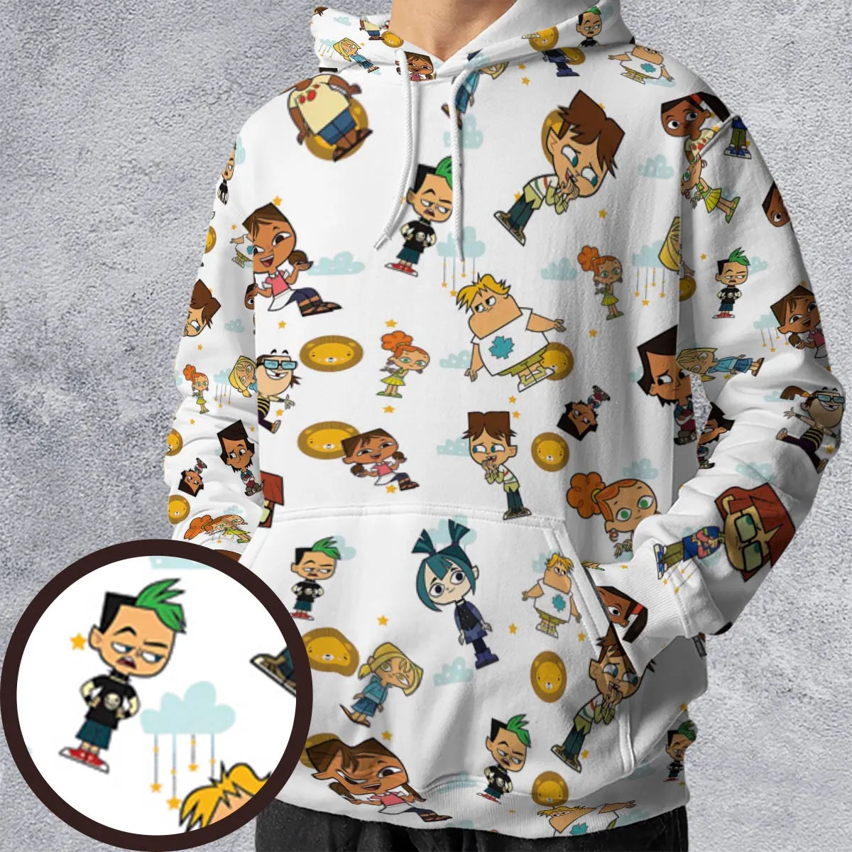 All-over Print Hoodie - 893WTHFQ