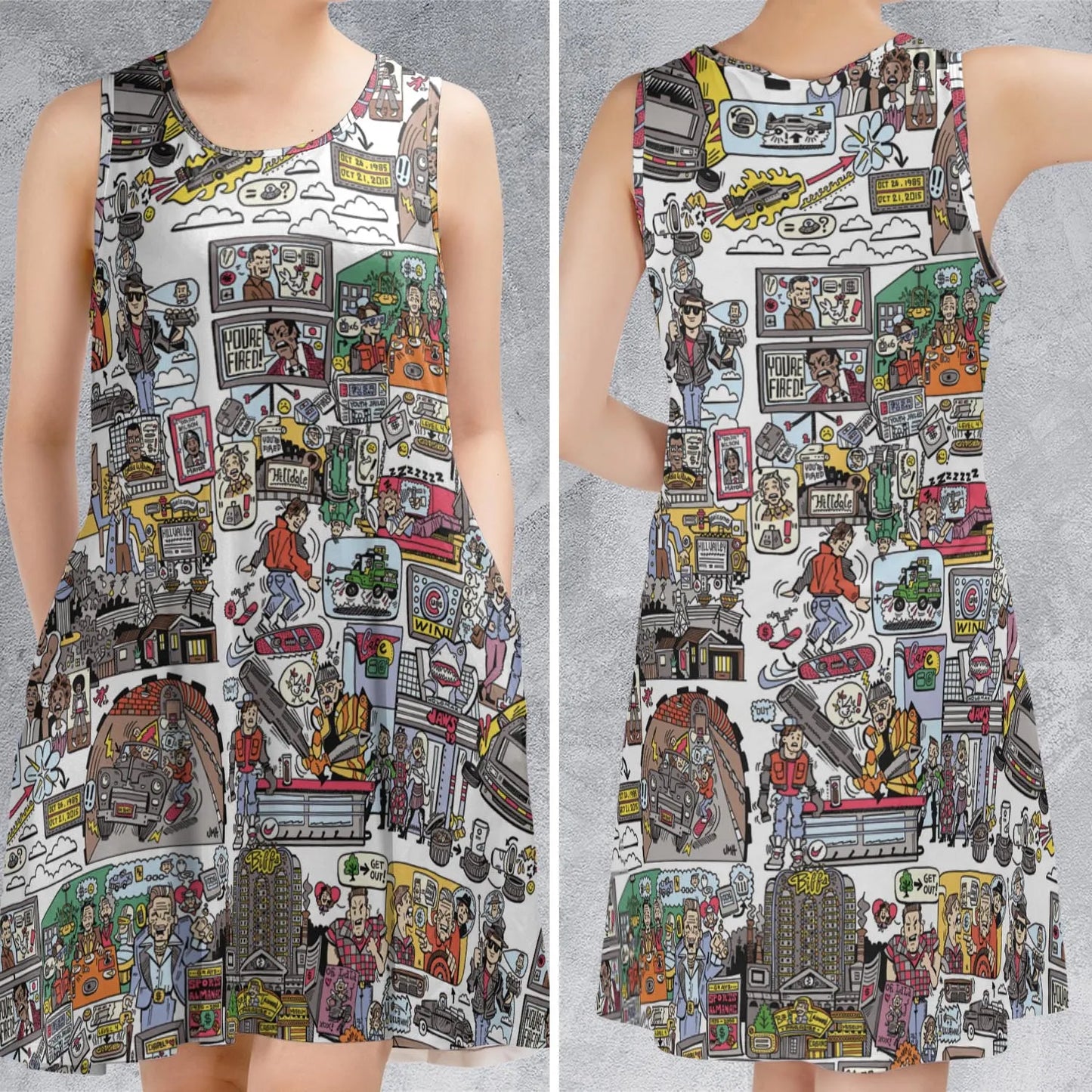 Sleeveless Dress - Y8ANM1YF
