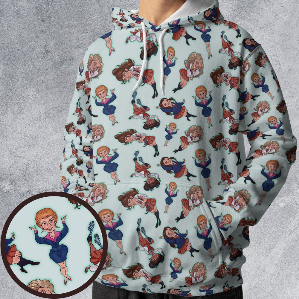 All-over Print Hoodie - 1BHDHVN8 -  - 1