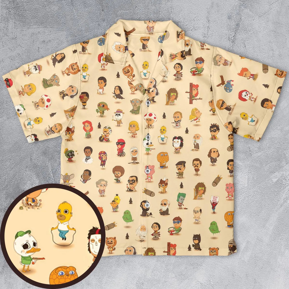 Youth Hawaiian Shirt - 4FBJ4ZEJ