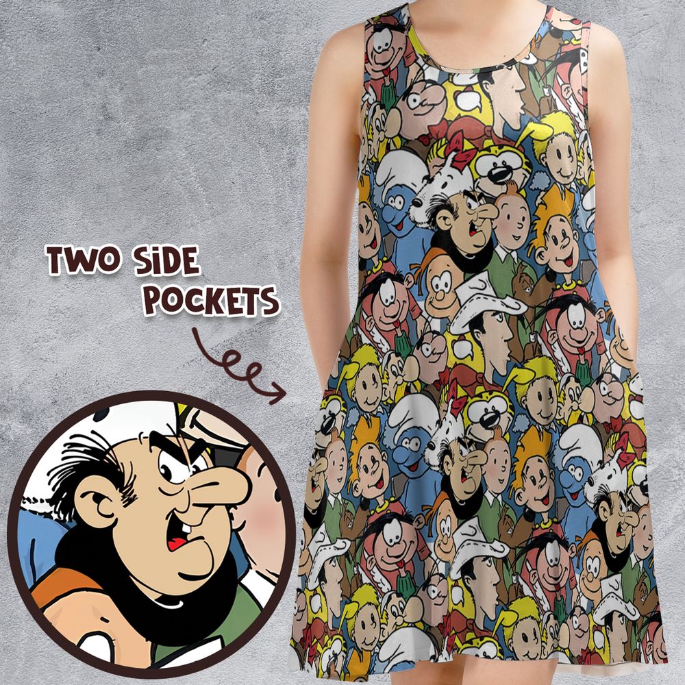 Sleeveless Dress - 92DHSPC1 -  - 1