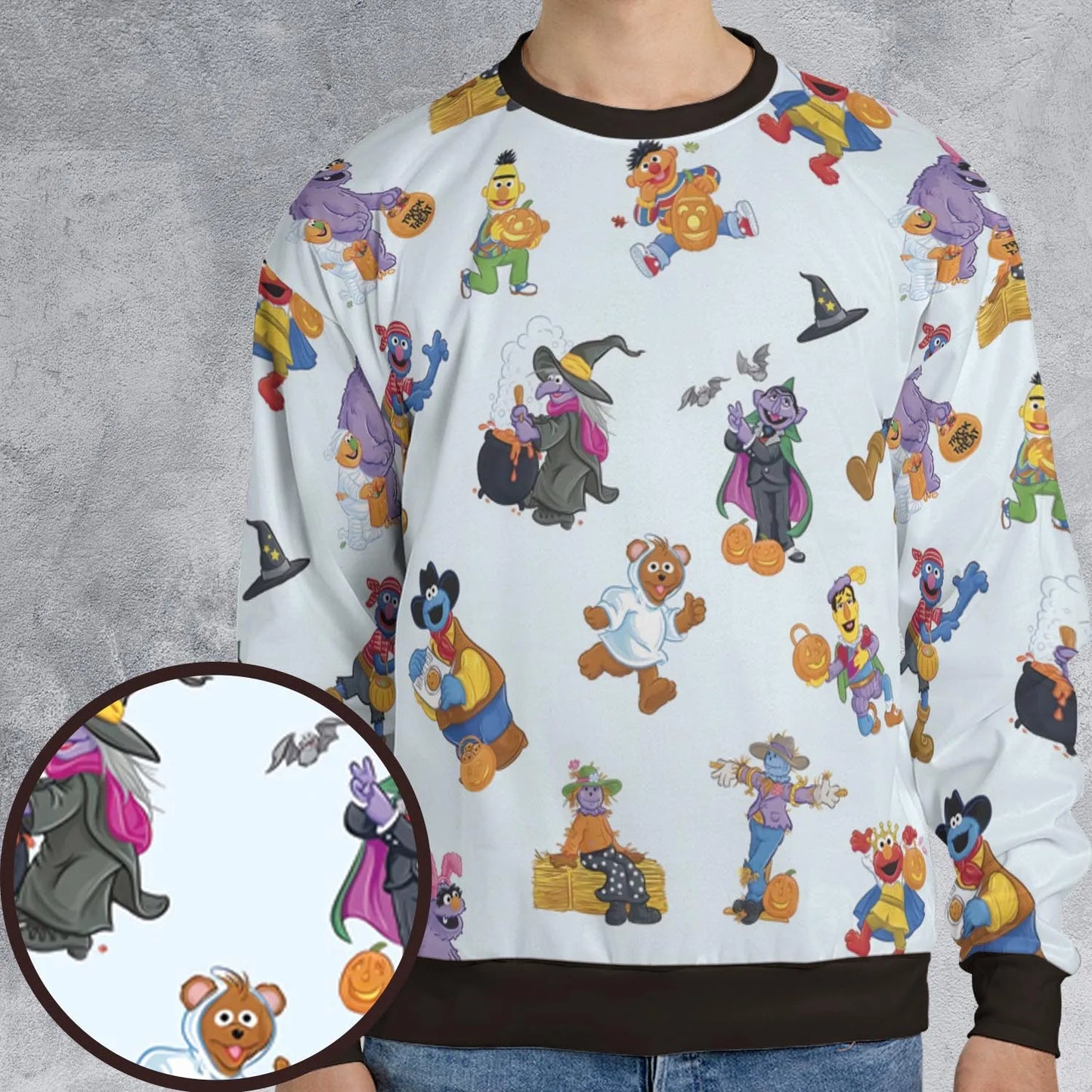 All-over Print Sweatshirt - EU5VUHT8
