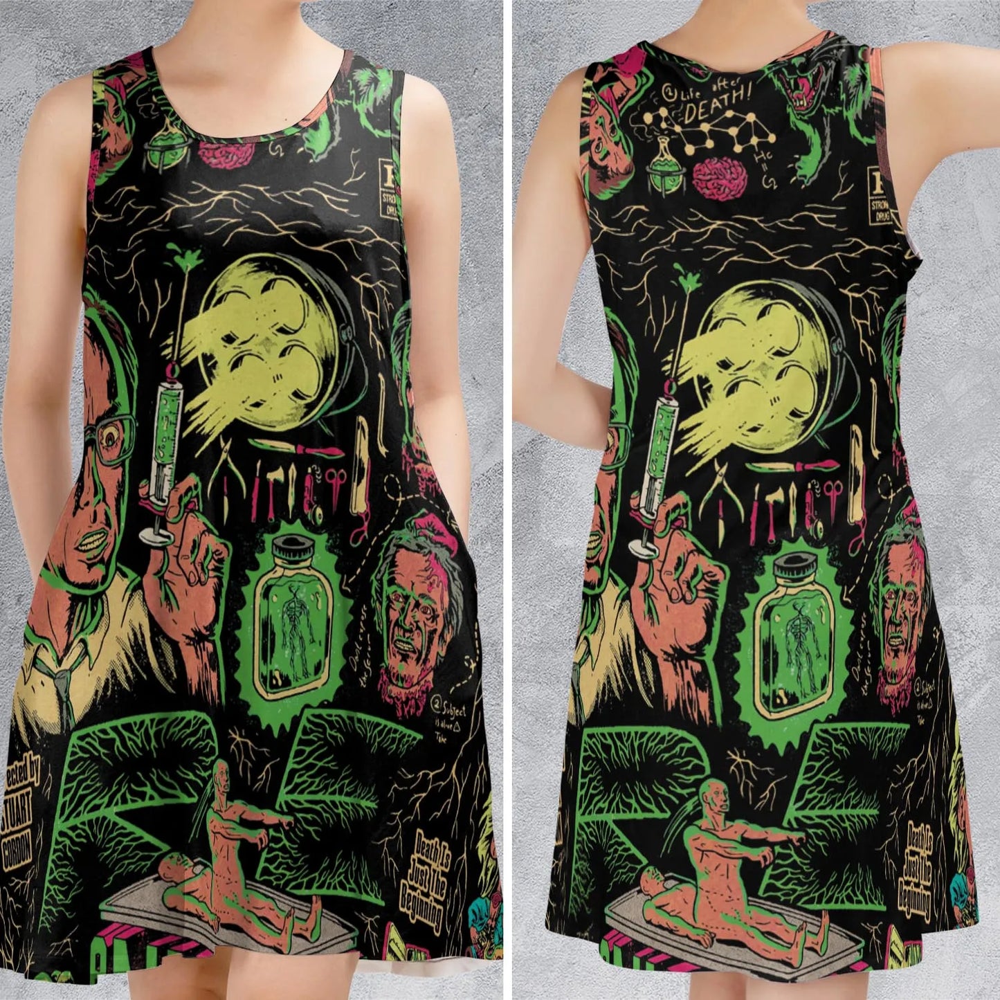 Sleeveless Dress - 2AS149GF