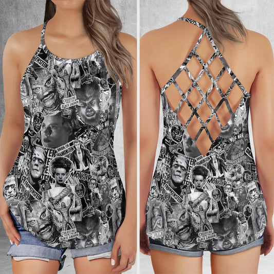 Criss Cross Tank Top - UEN128UG