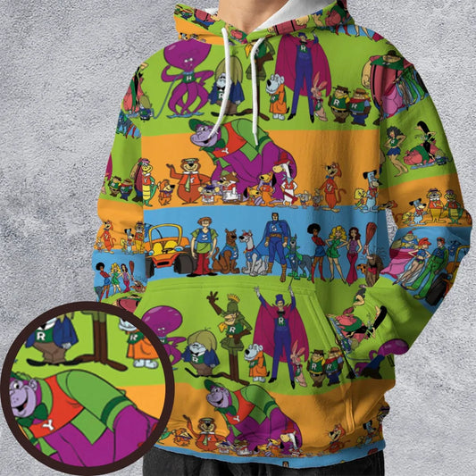 All-over Print Hoodie - Z9D2VXHE