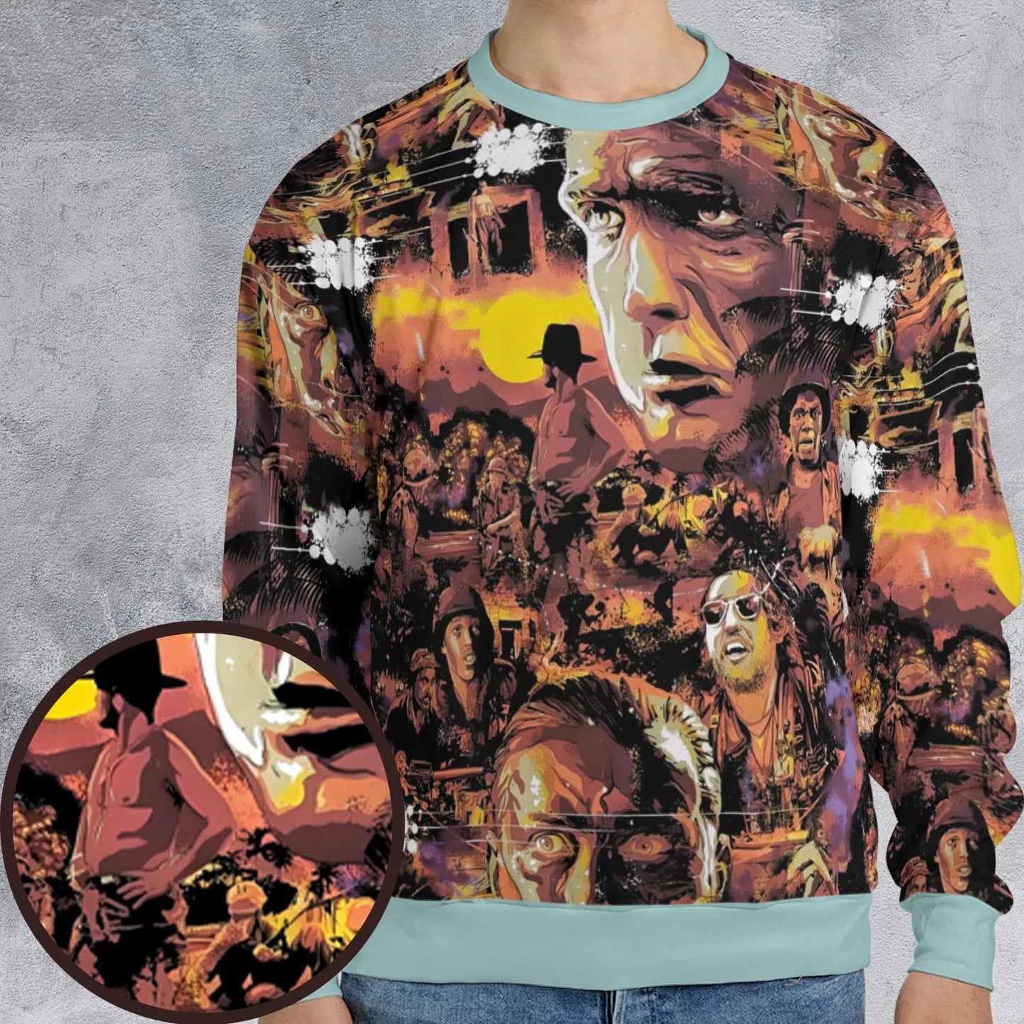 All-over Print Sweatshirt - VL13YPAJ