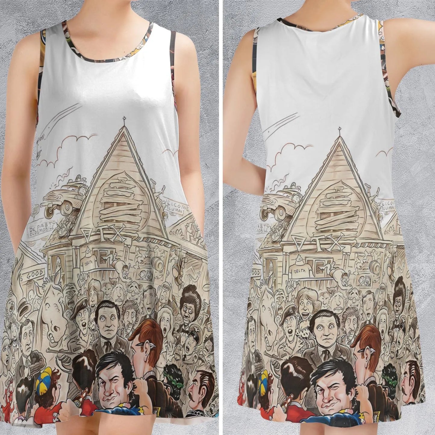 Sleeveless Dress - XPE4JU48