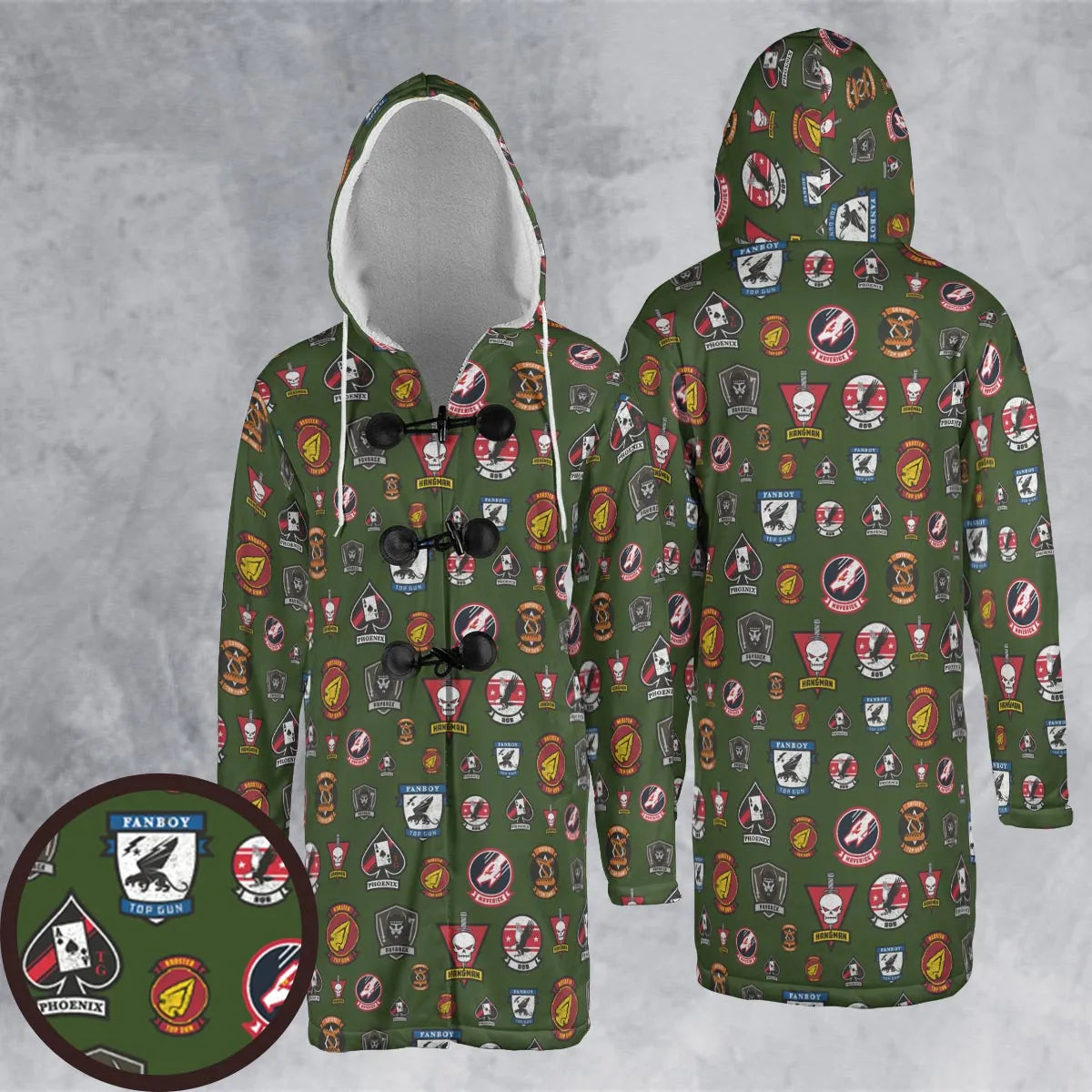 Hooded Cloak Coat - NMK22FJ8