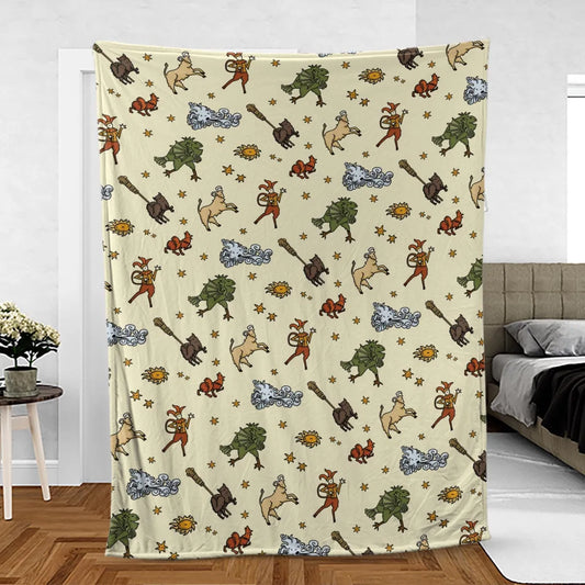 Fleece Blanket - YUJXYJUC