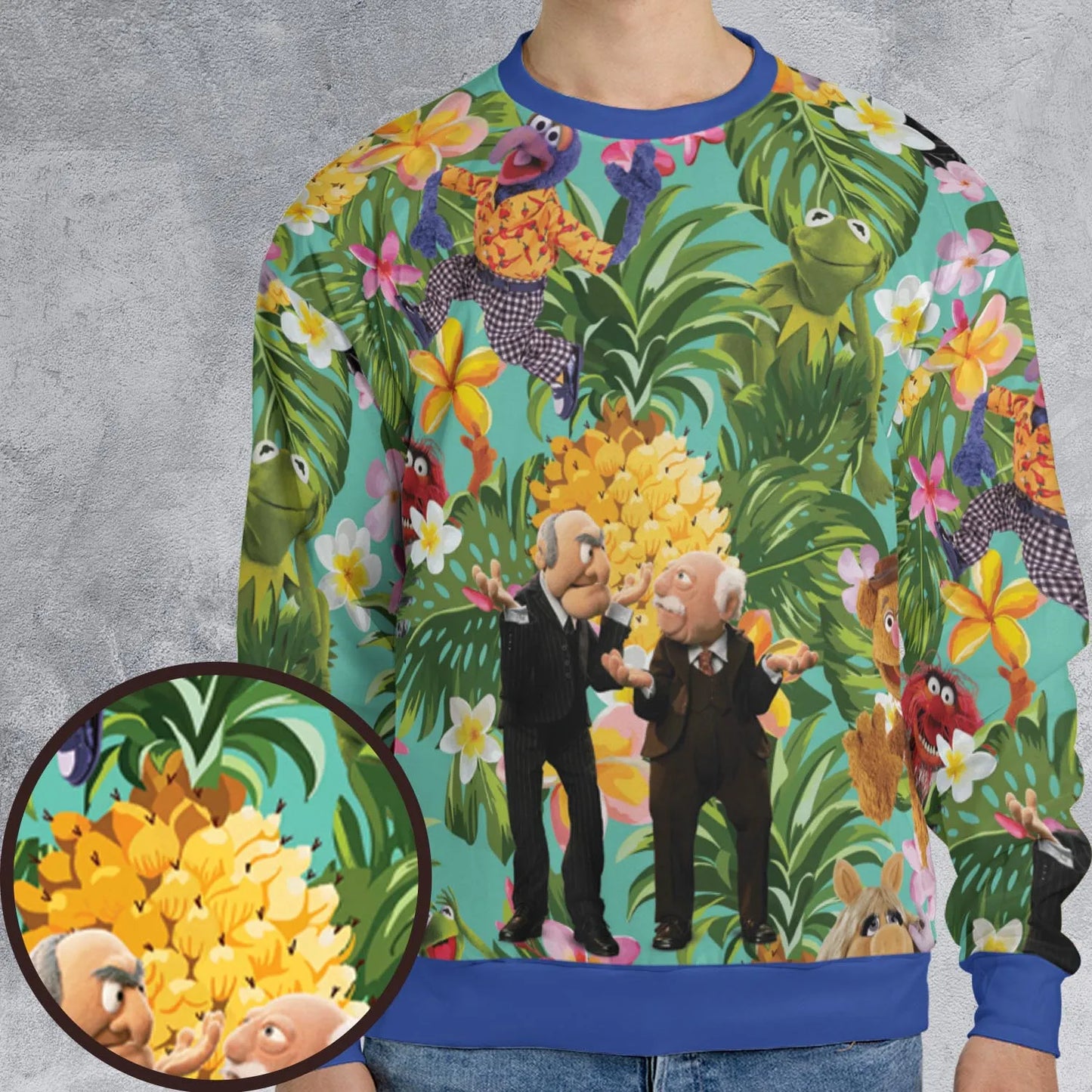 All-over Print Sweatshirt - CSQ1T2DL