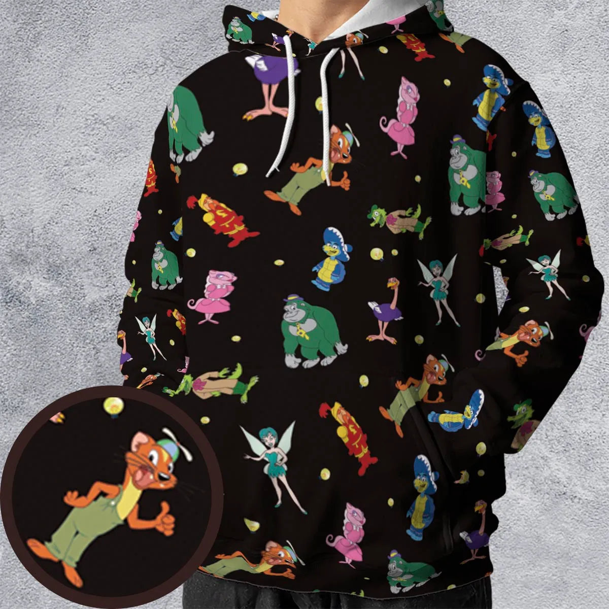 All-over Print Hoodie - T8D57XML