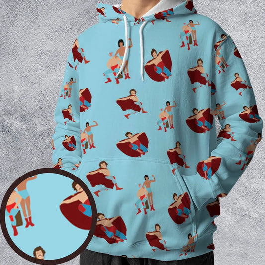 All-over Print Hoodie - 3DXEZA3N