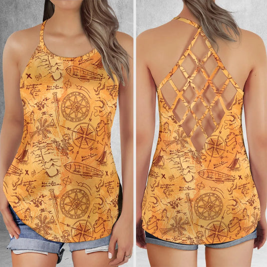 Criss Cross Tank Top - 4MHM13C1