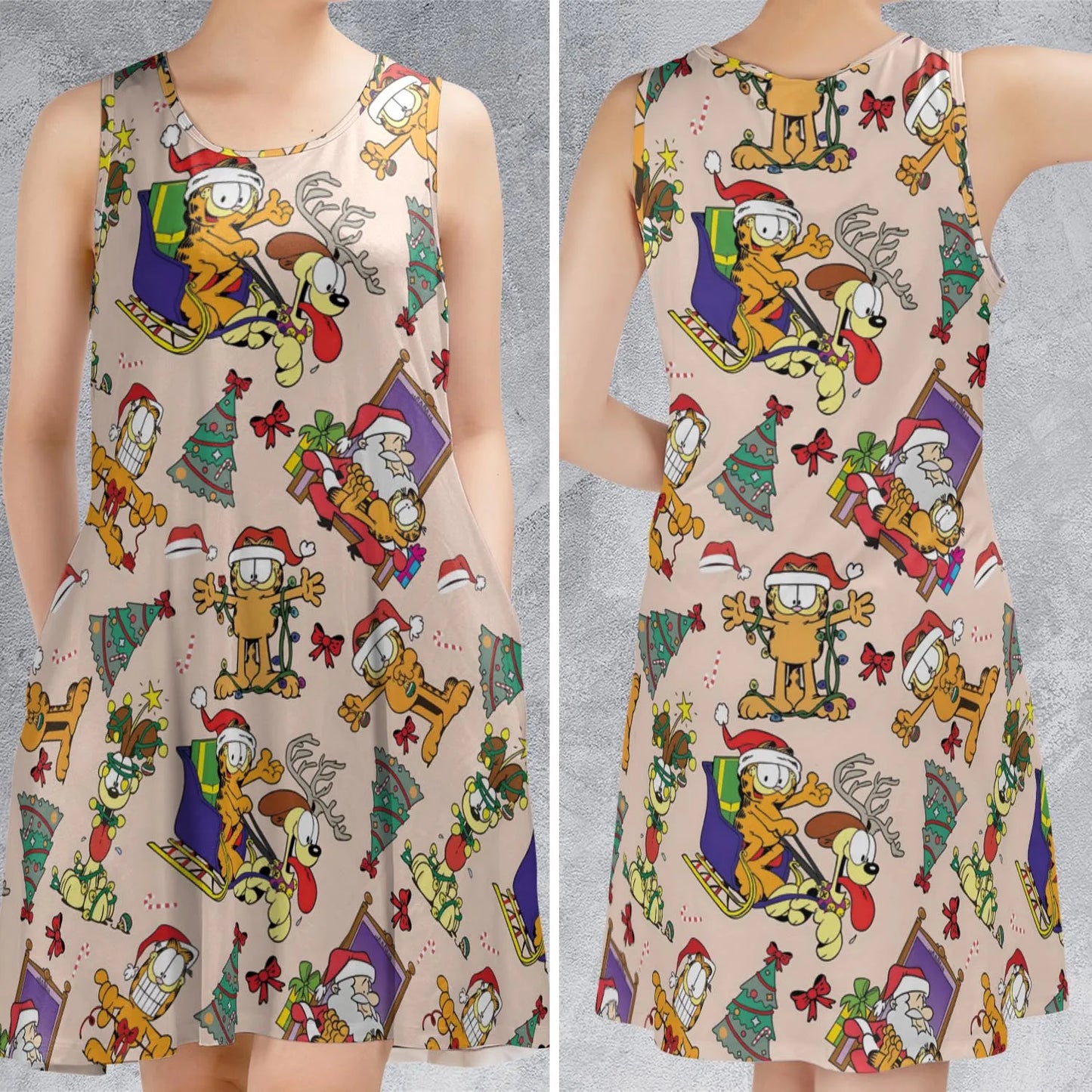 Sleeveless Dress - XRW4A6KB