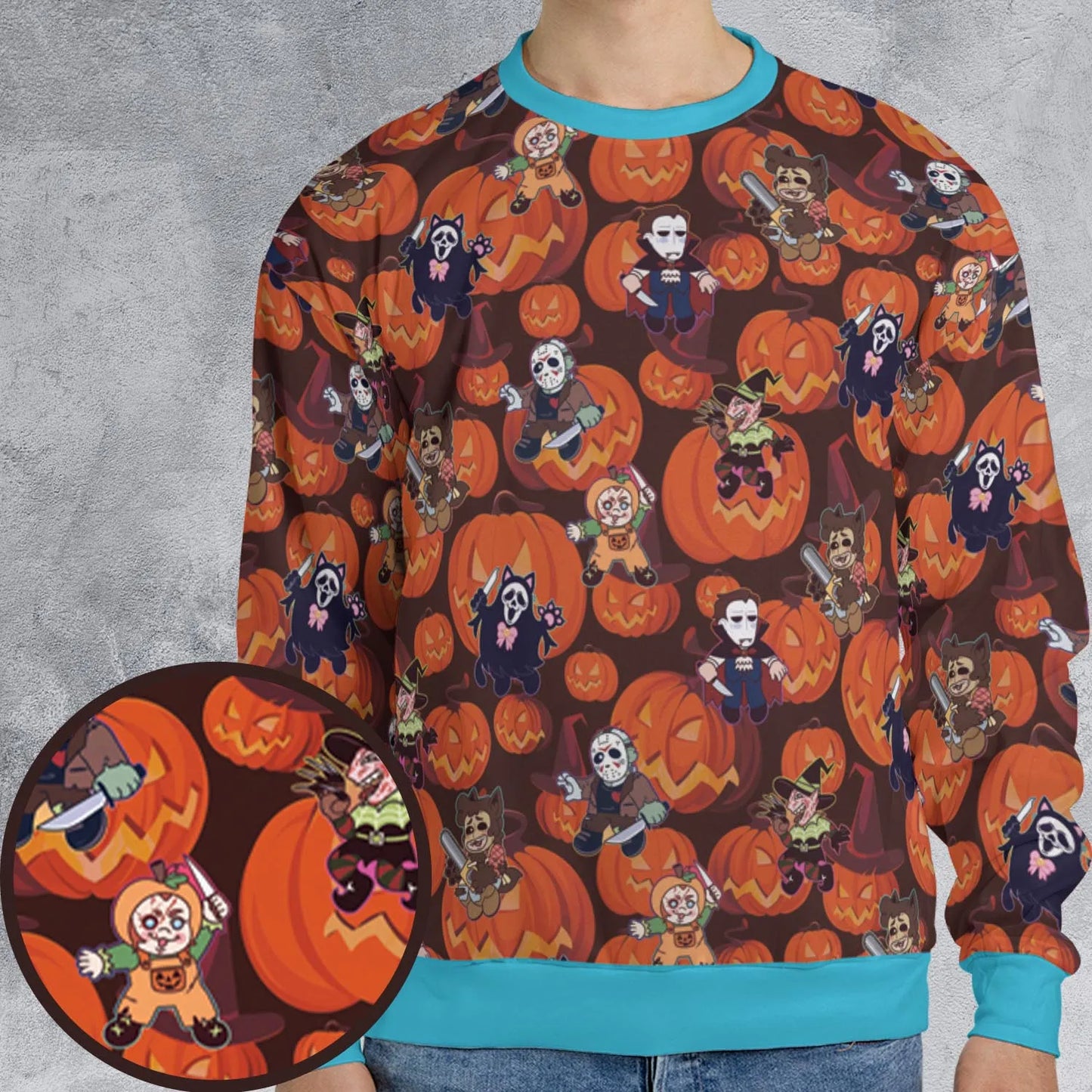 All-over Print Sweatshirt - MECFMVGZ