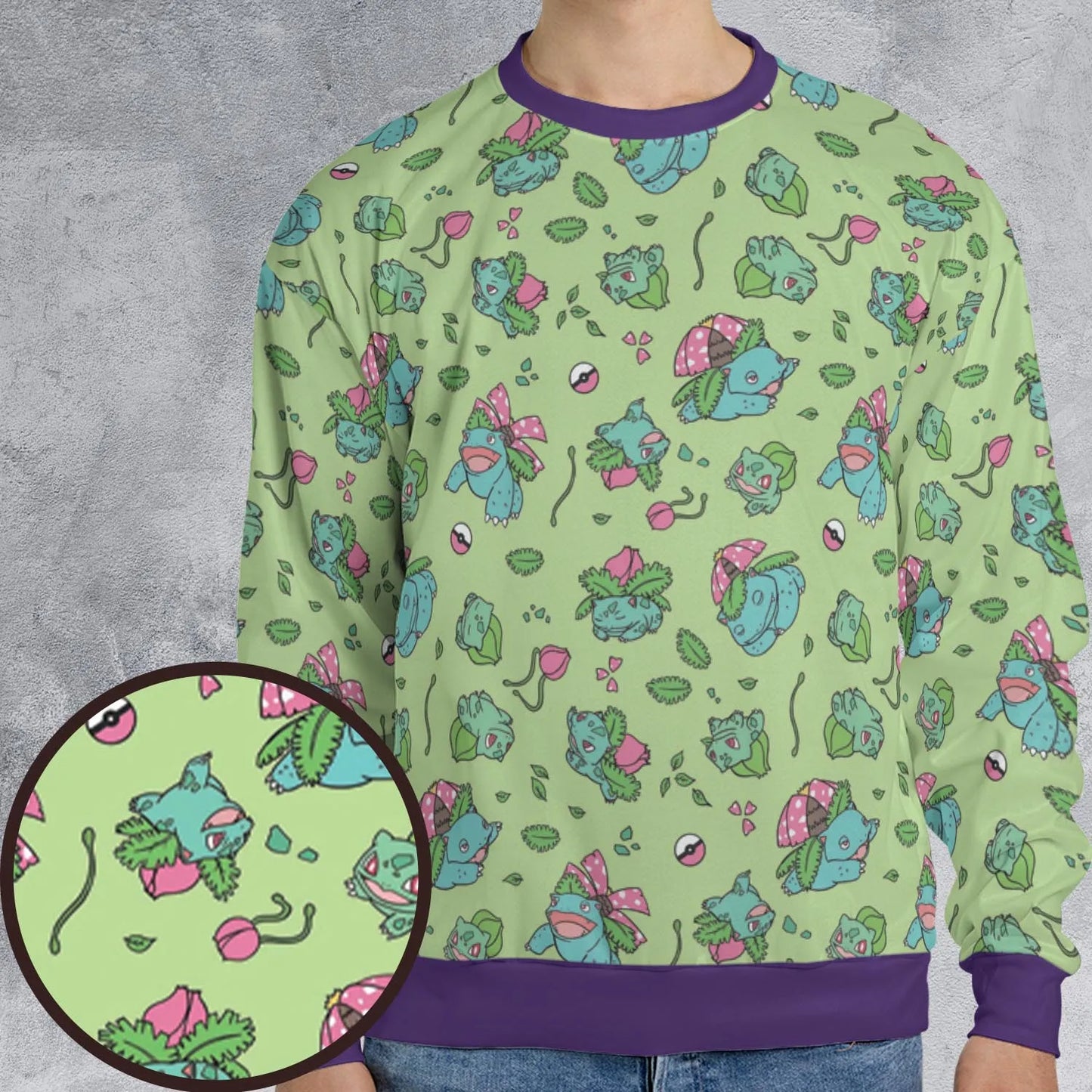 All-over Print Sweatshirt - 2CWHAM57