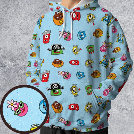 All-over Print Hoodie - D56SXCSG