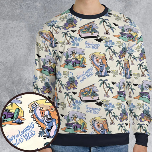 All-over Print Sweatshirt - X3BY4NVT
