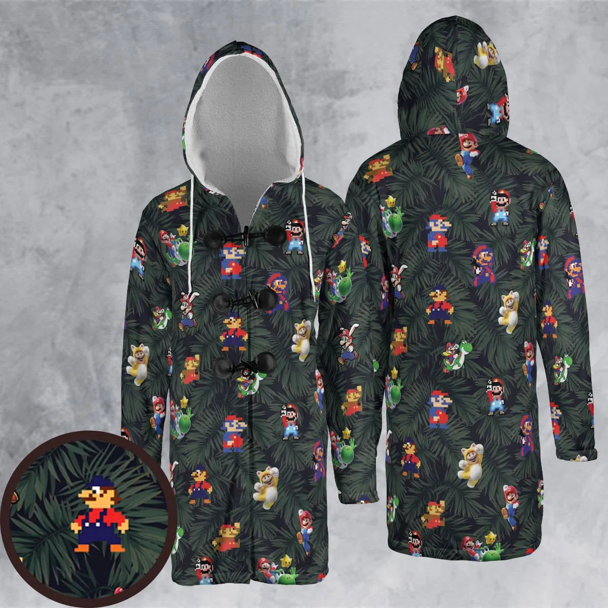 Hooded Cloak Coat - NRC3KTXY