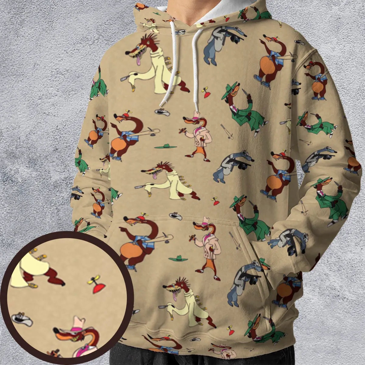 All-over Print Hoodie - 5Z1X1PY7