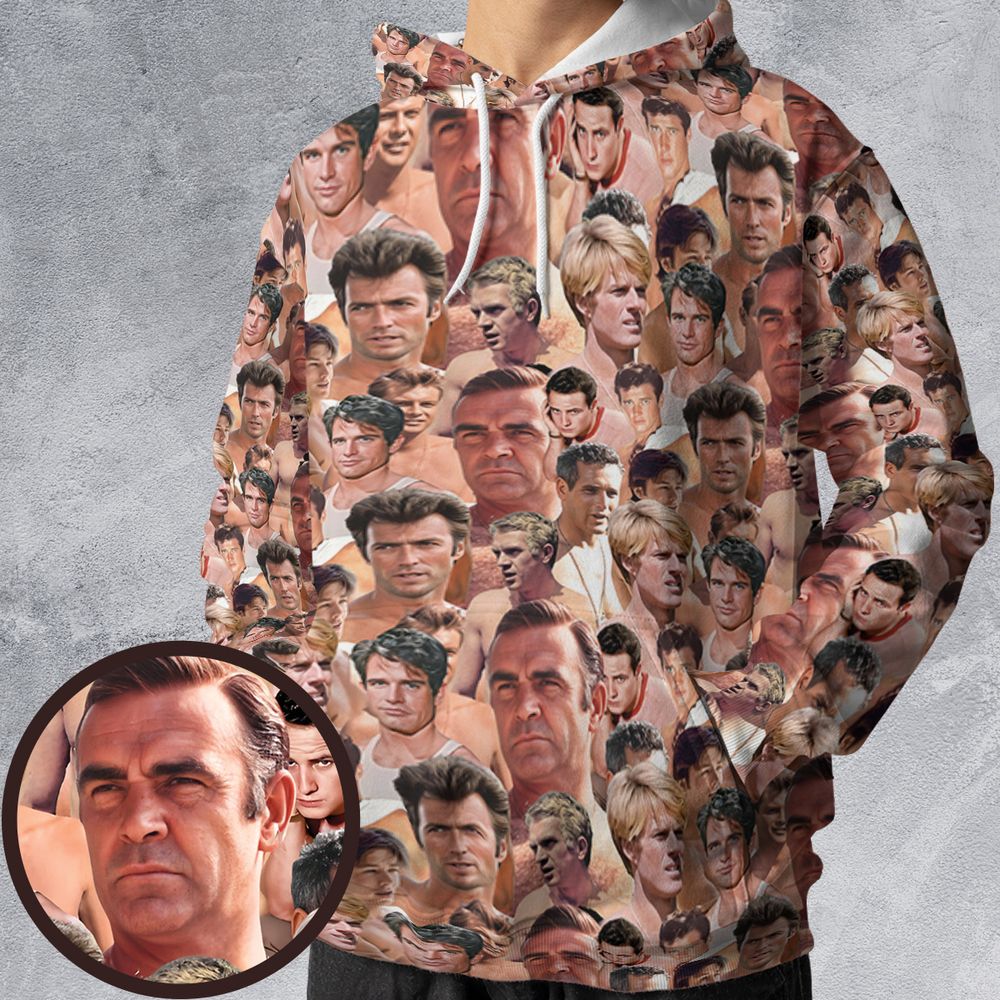 All-over Print Hoodie - G17MFEK1 -  - 1