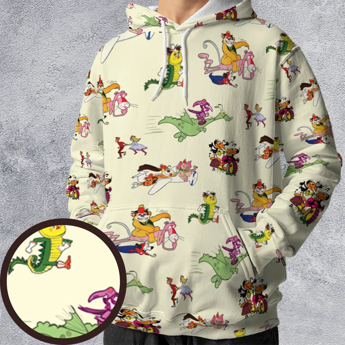All-over Print Hoodie - S3CD5L5E