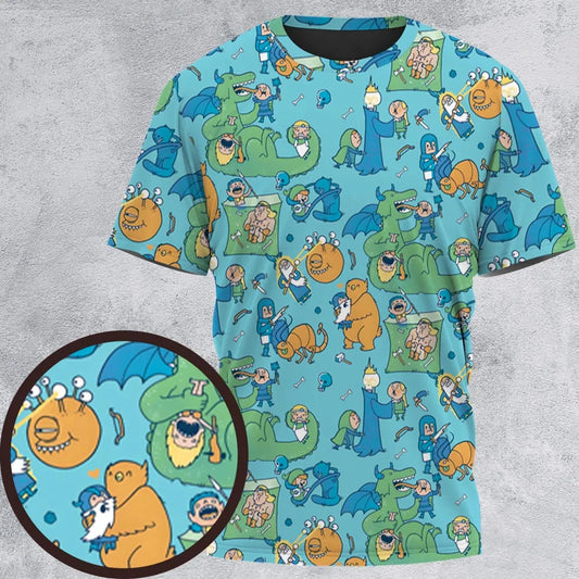 All-Over Print Unisex T-Shirt - VB8H425Y