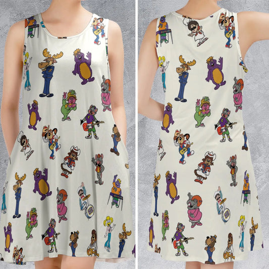 Sleeveless Dress - 3NEHH2TY