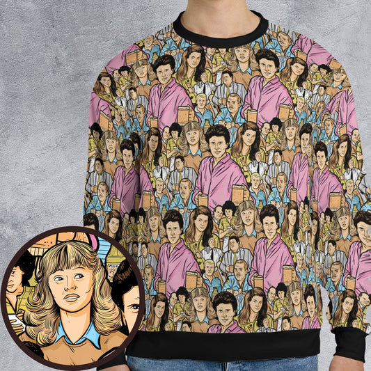 All-over Print Sweatshirt - QZ9ZU69X -  - 1