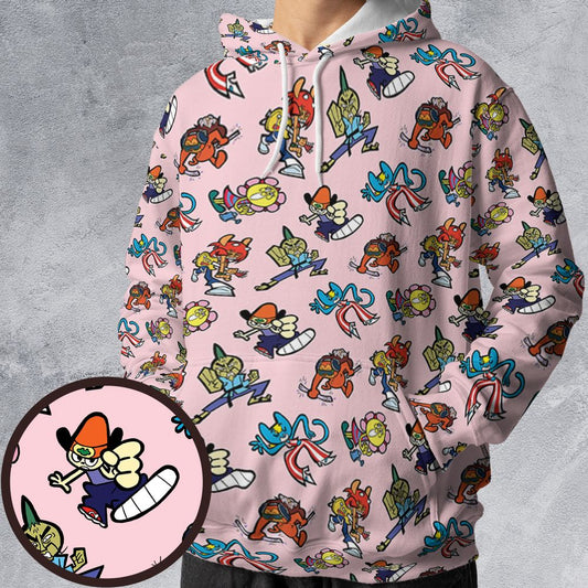 All-over Print Hoodie - Y1J57XL9 -  - 1