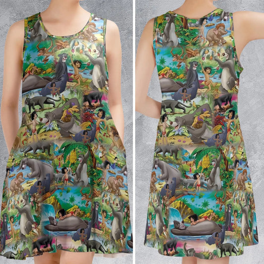 Sleeveless Dress - AWDJ6U3F