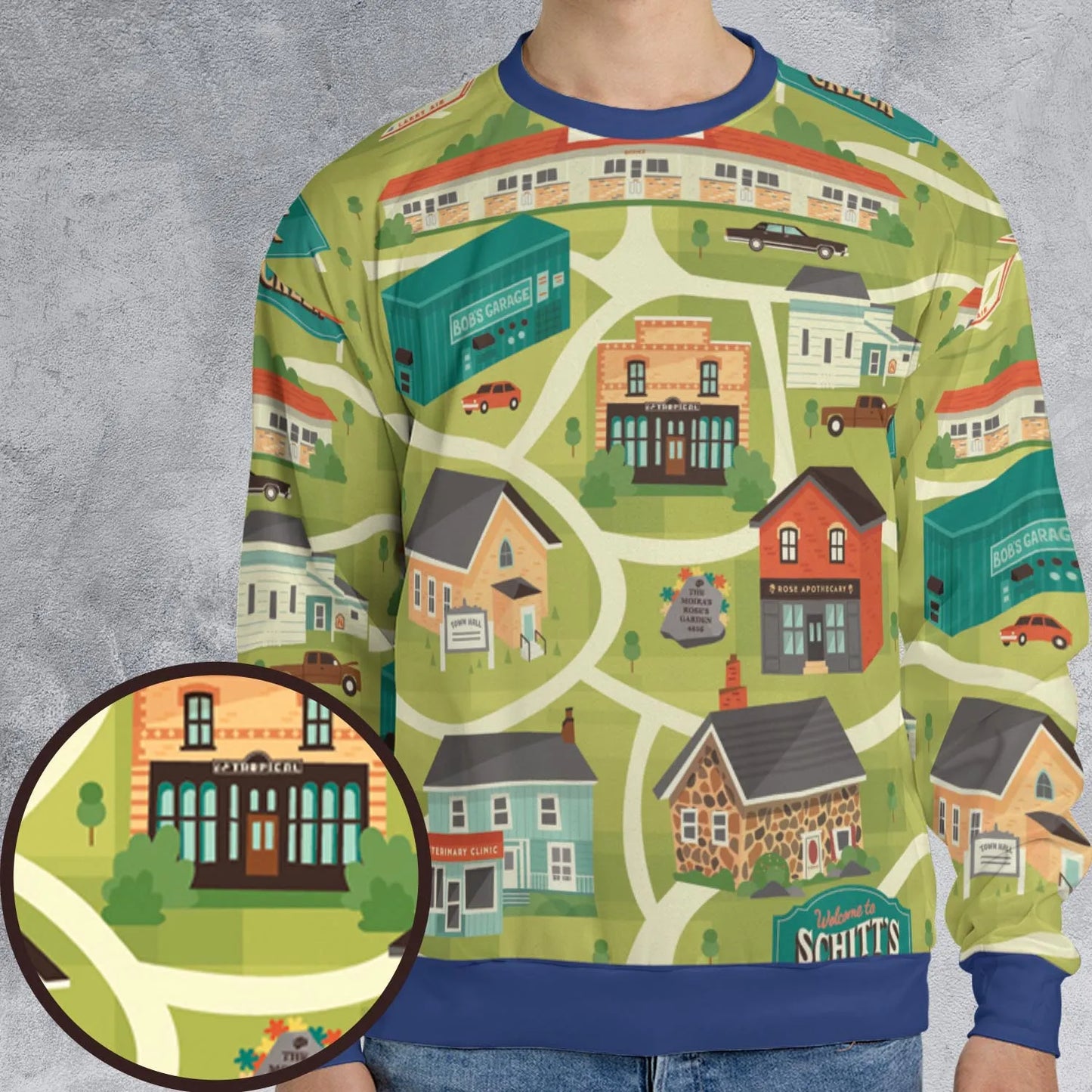 All-over Print Sweatshirt - KTV16LUB