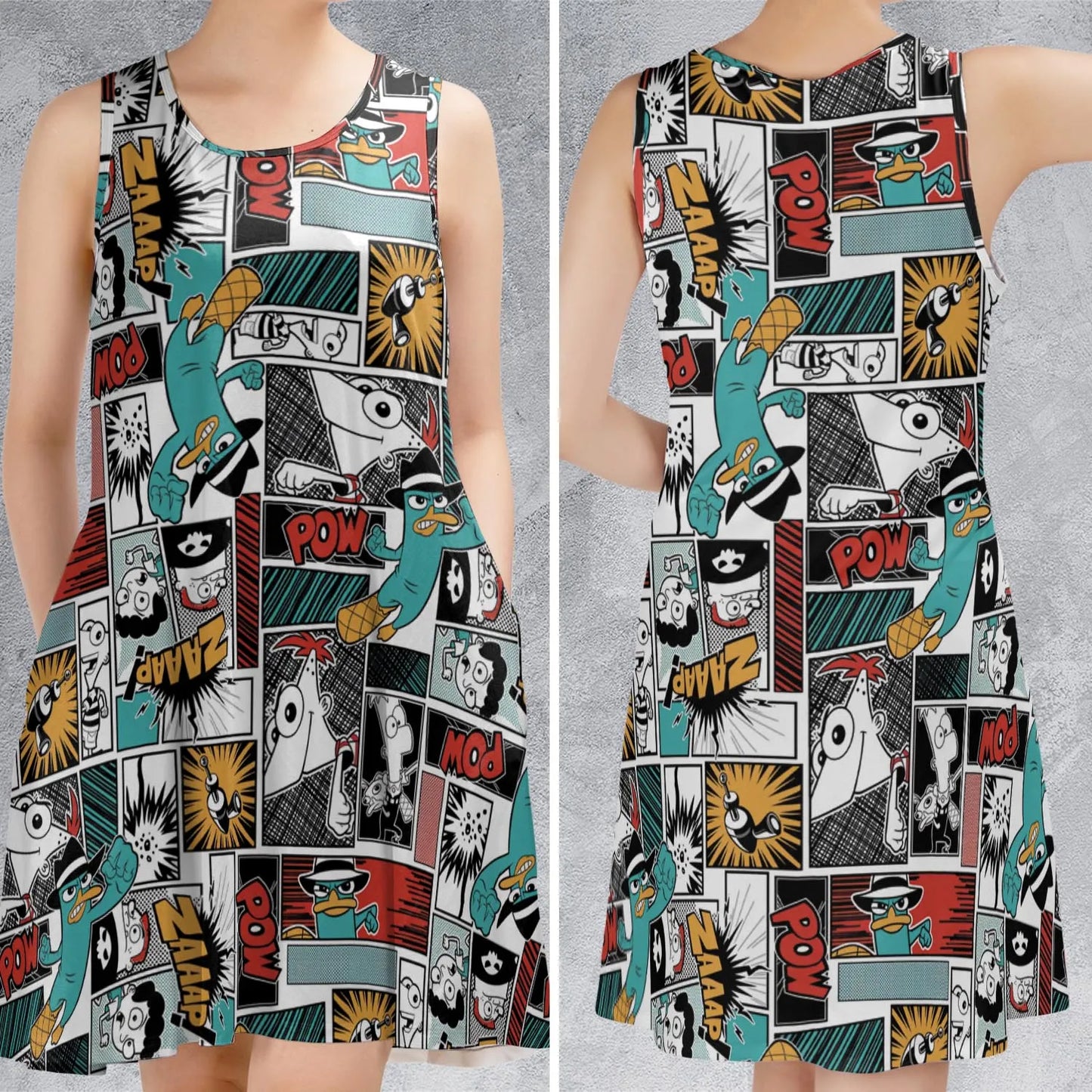 Sleeveless Dress - Z6AJ8X76