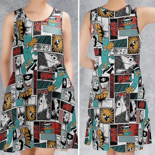 Sleeveless Dress - Z6AJ8X76