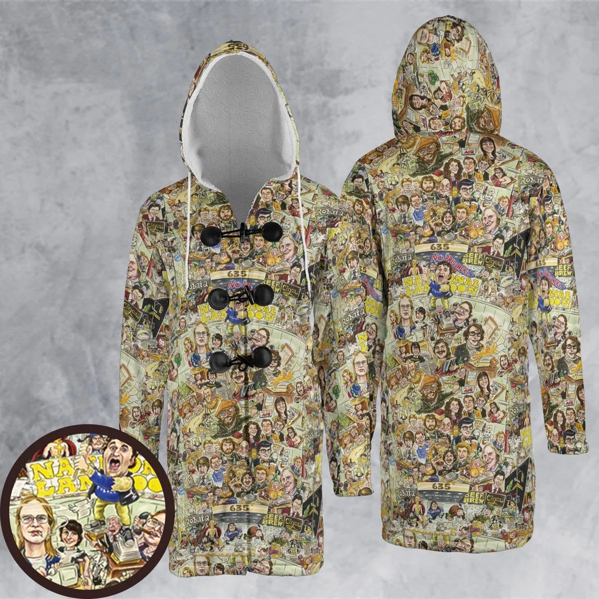 Hooded Cloak Coat - YVYPD747