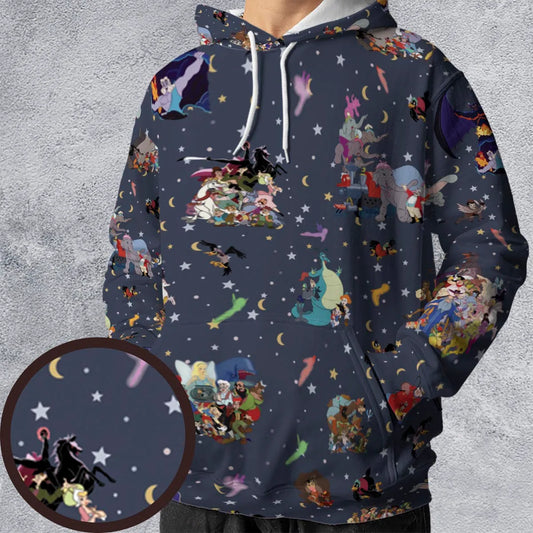 All-over Print Hoodie - 7CT3H3KP