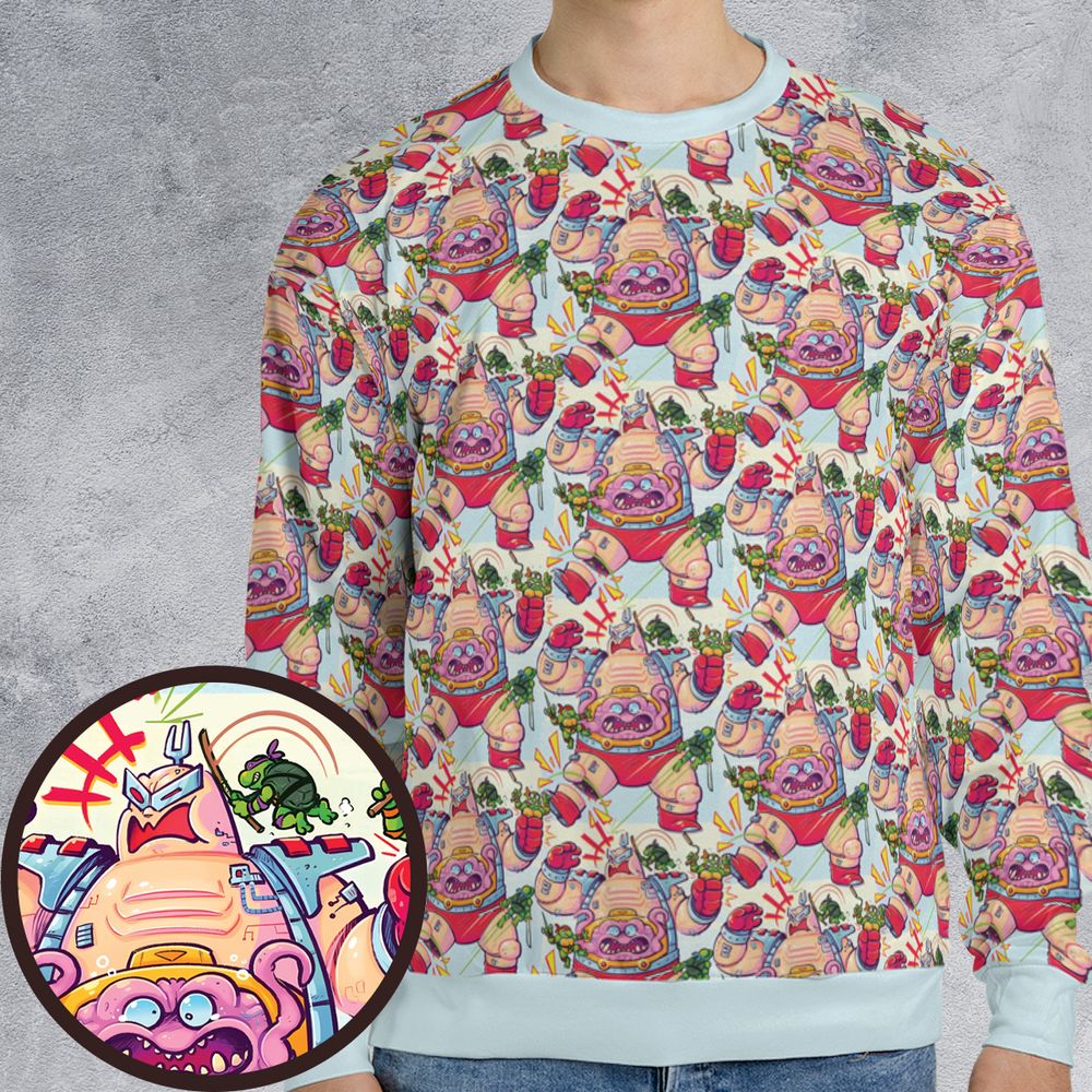 All-over Print Sweatshirt - VZFDELV4 -  - 1