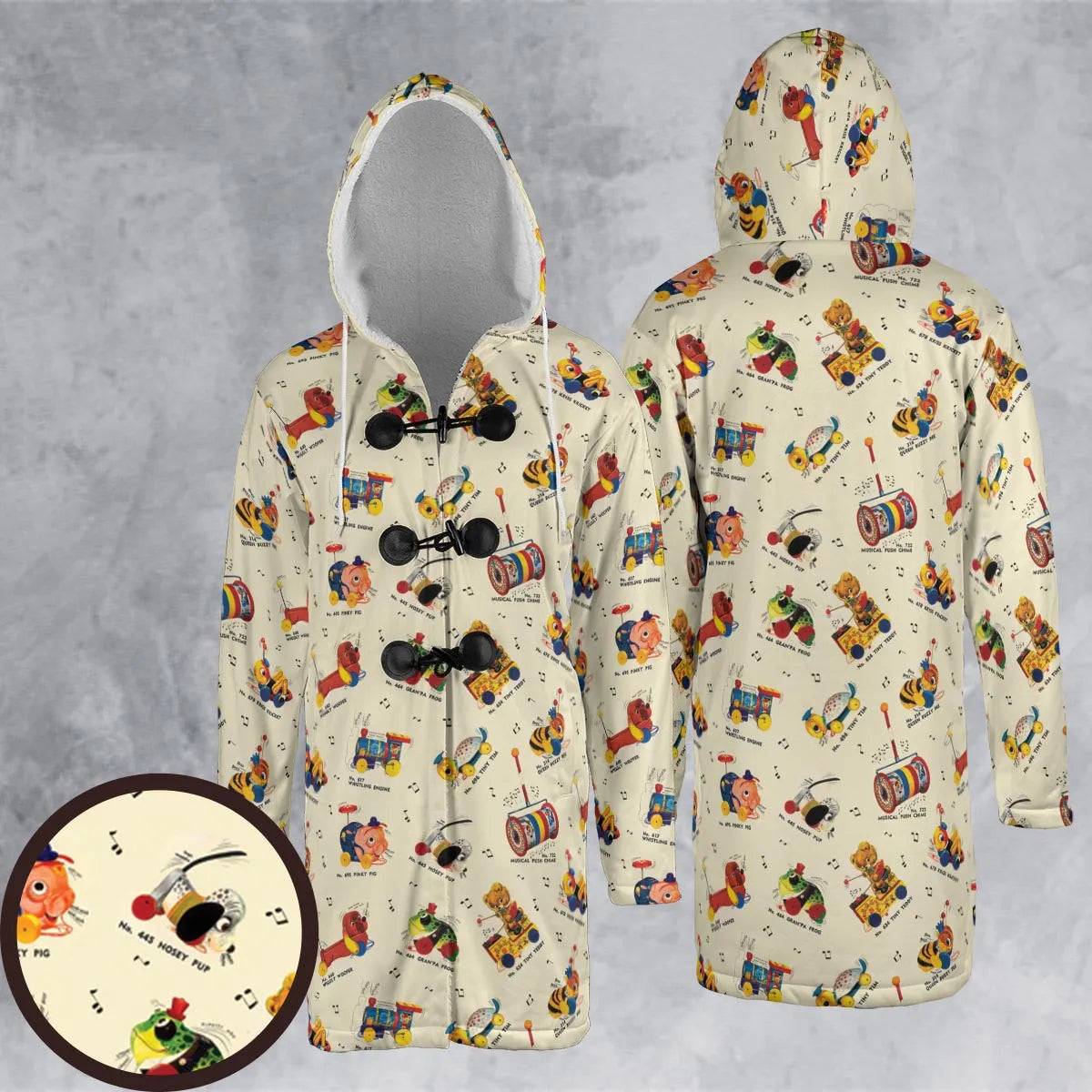 Hooded Cloak Coat - ULAV7BZB