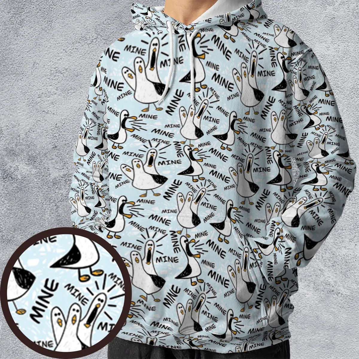 All-over Print Hoodie - BZQ8FREZ