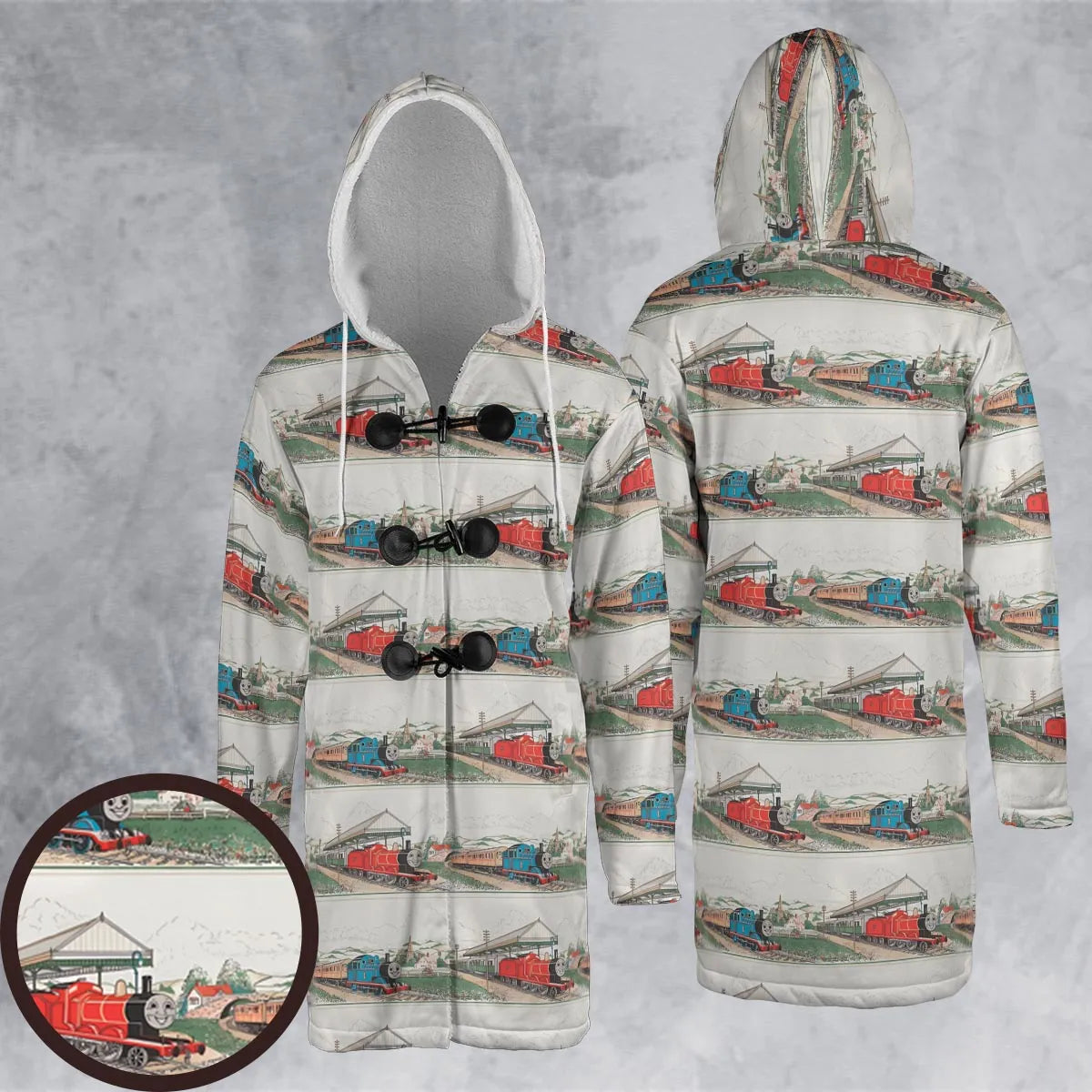 Hooded Cloak Coat - GUKPEUNV