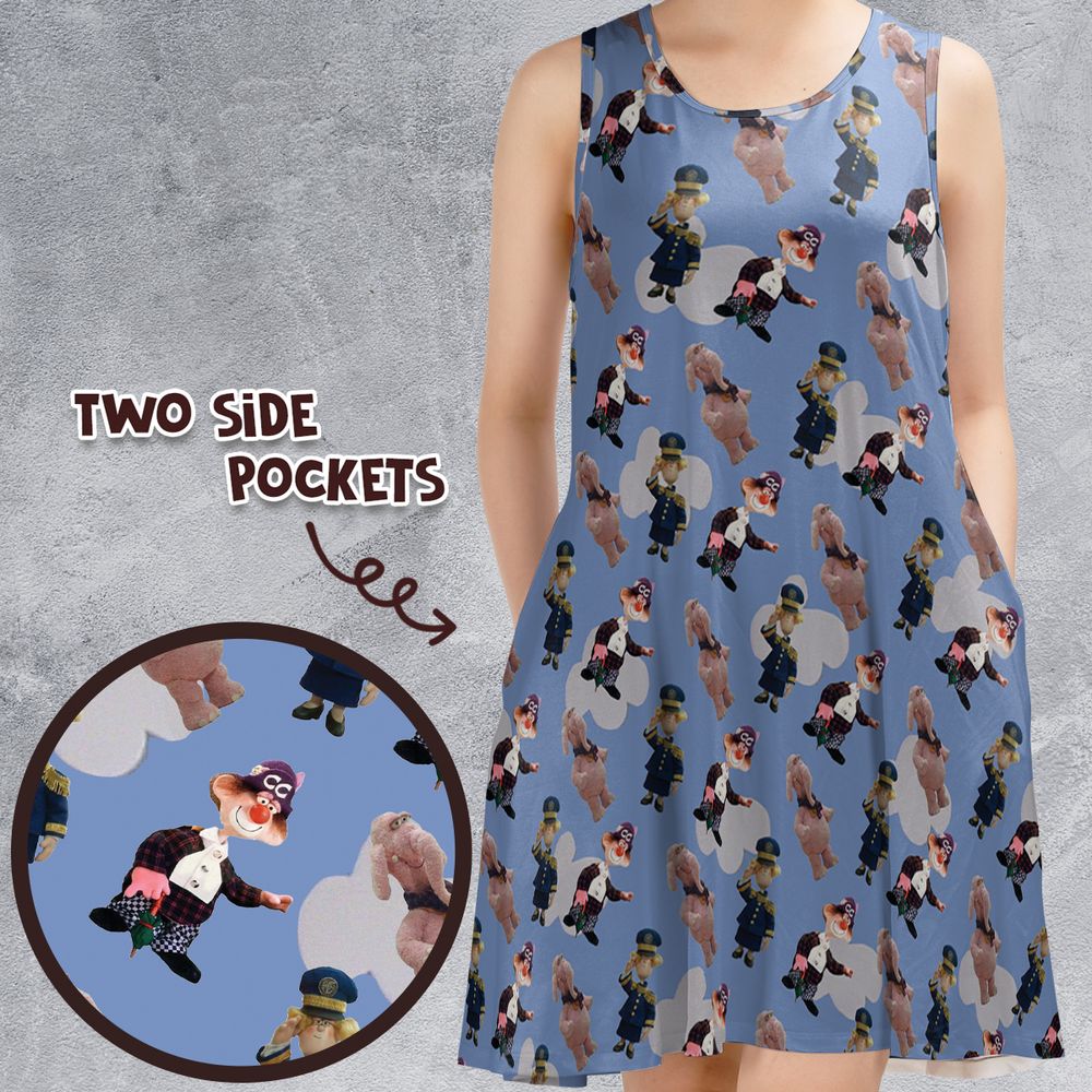 Sleeveless Dress - FJJJXHZW -  - 1