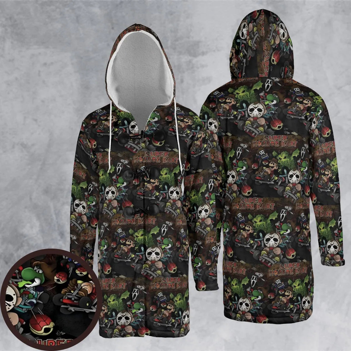Hooded Cloak Coat - K4L62E8U