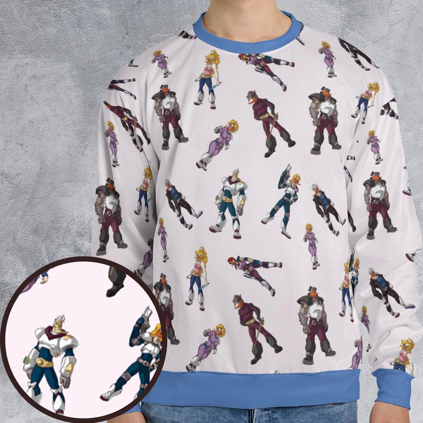 All-over Print Sweatshirt - YDJ2WDJT