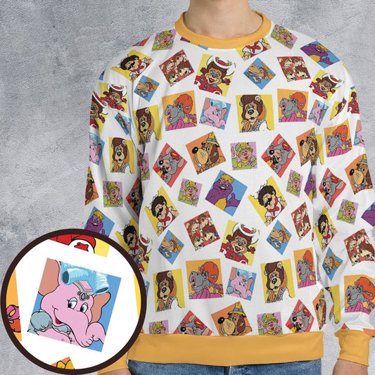 All-over Print Sweatshirt - C7JMC4HE -  - 1