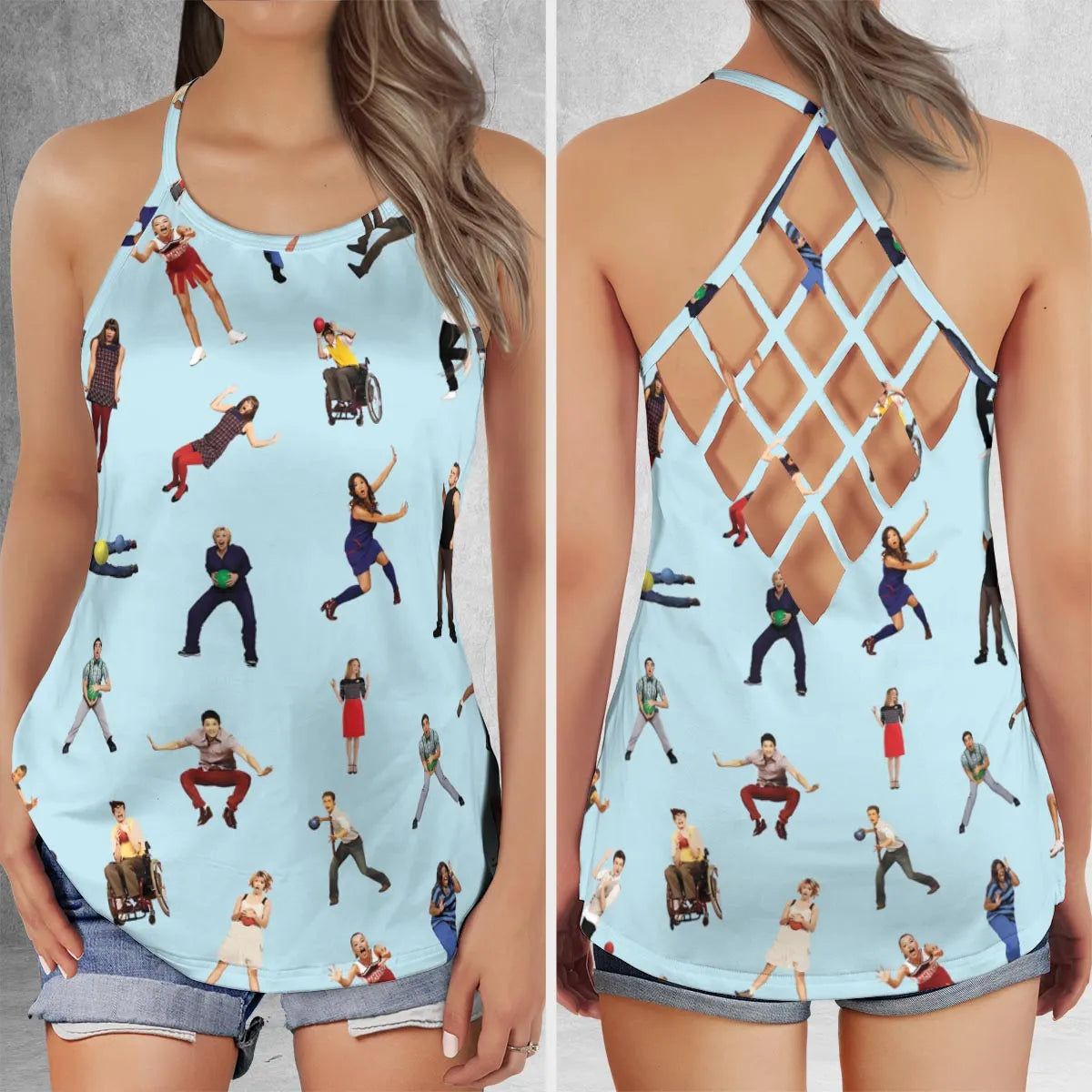 Criss Cross Tank Top - Z8NQUA5Q