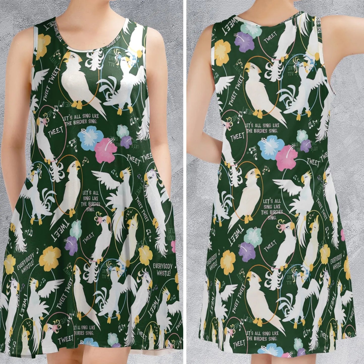 Sleeveless Dress - USYBUVMP
