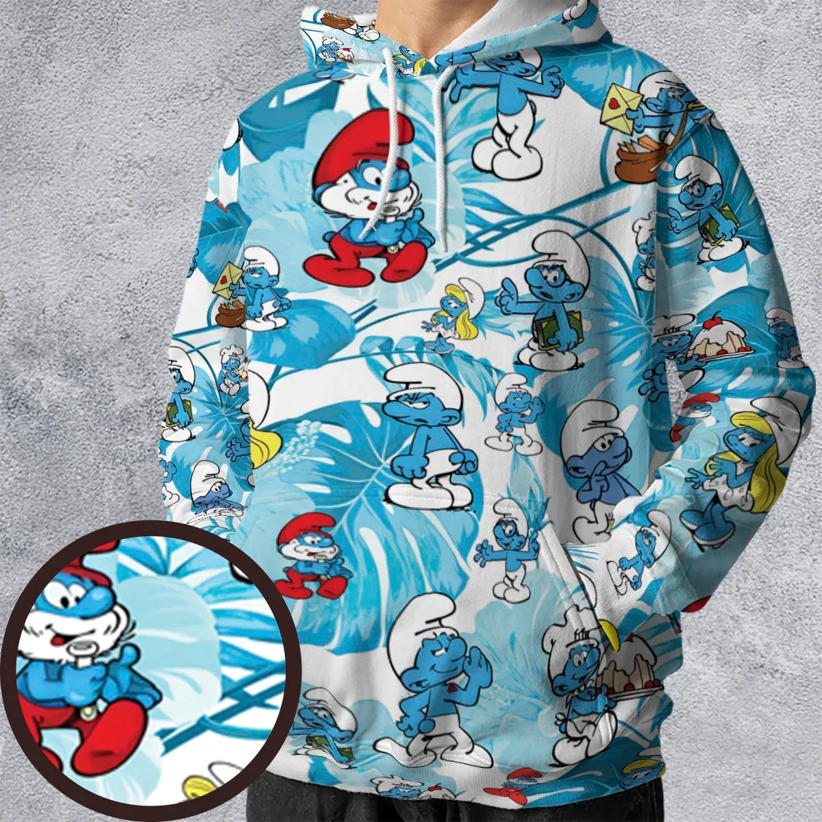 All-over Print Hoodie - HHBJ5SUB